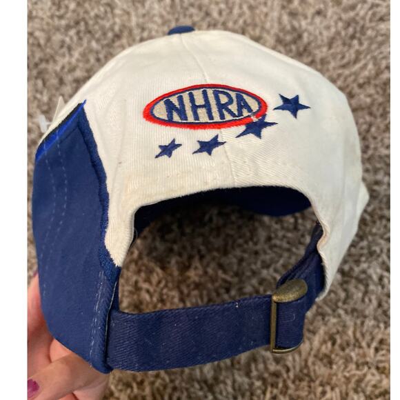 NHRA CHAMPIONSHIP DRAG RACING CAP SPORT SERVICE stains - Picture 8 of 9